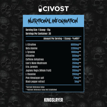 Civost Kingslayer Pre Workout
